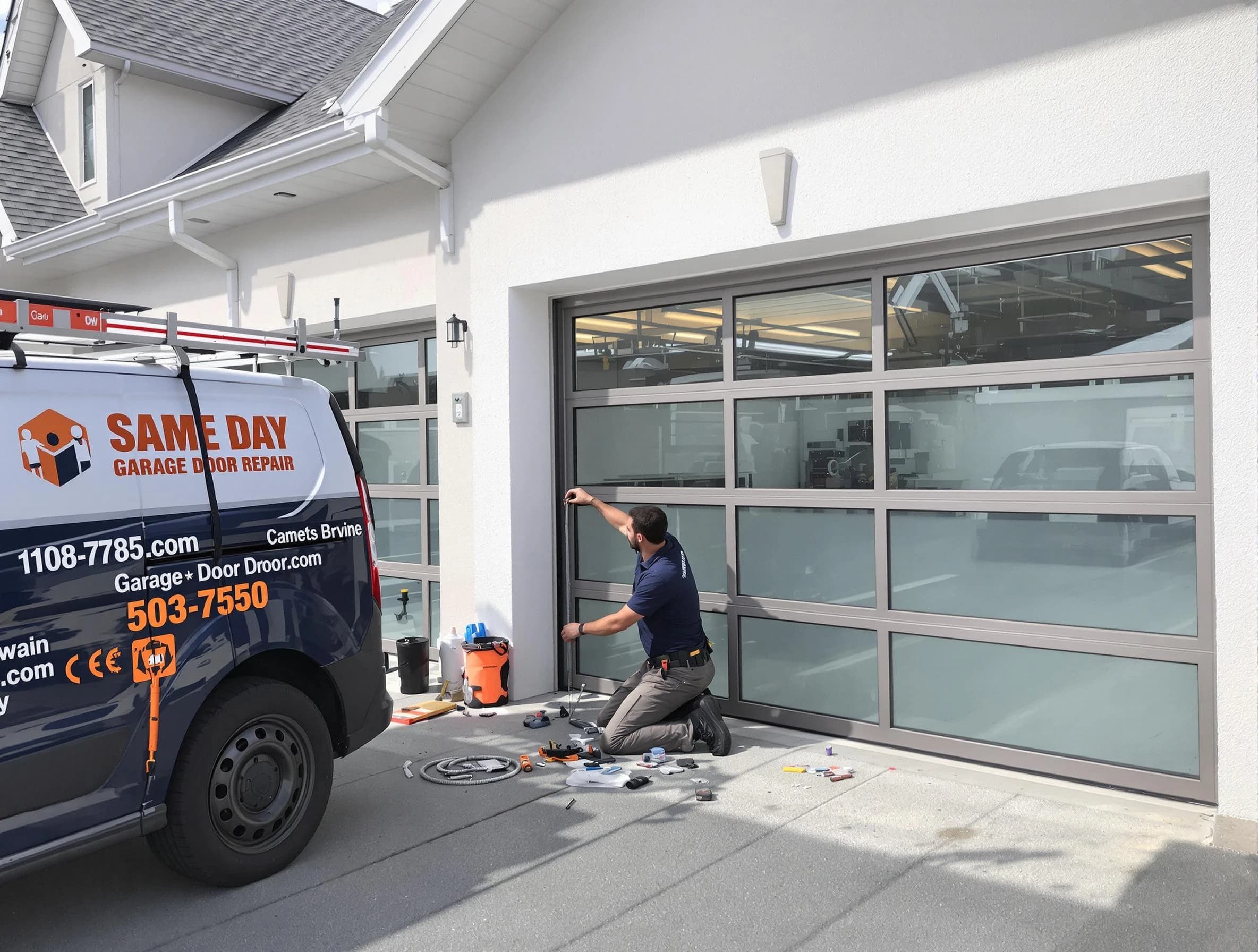 Same-day garage door repair service by North Ogden Garage Door Repair in North Ogden