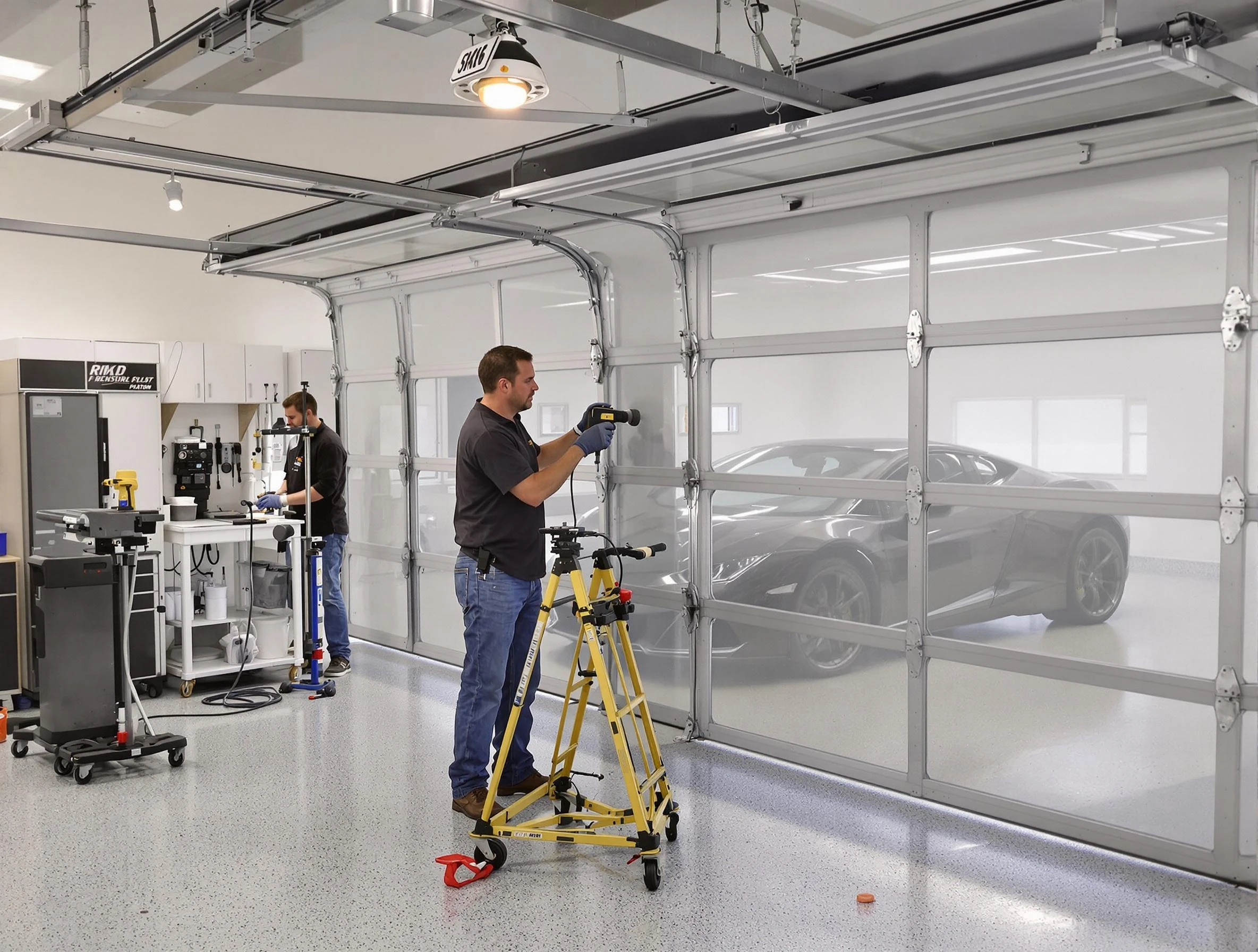 Garage Door Dents Repair in North Ogden