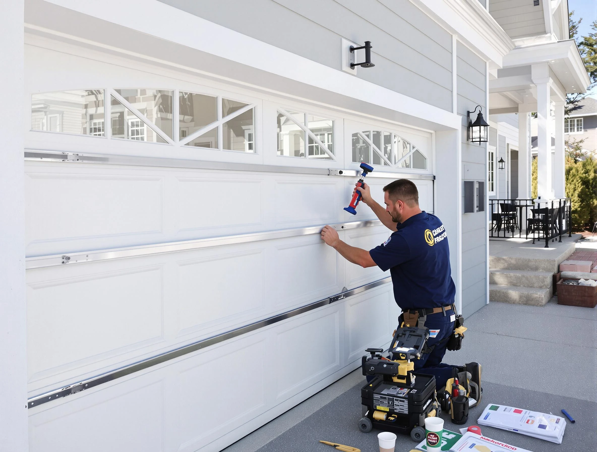 Professional garage door installation by North Ogden Garage Door Repair in North Ogden