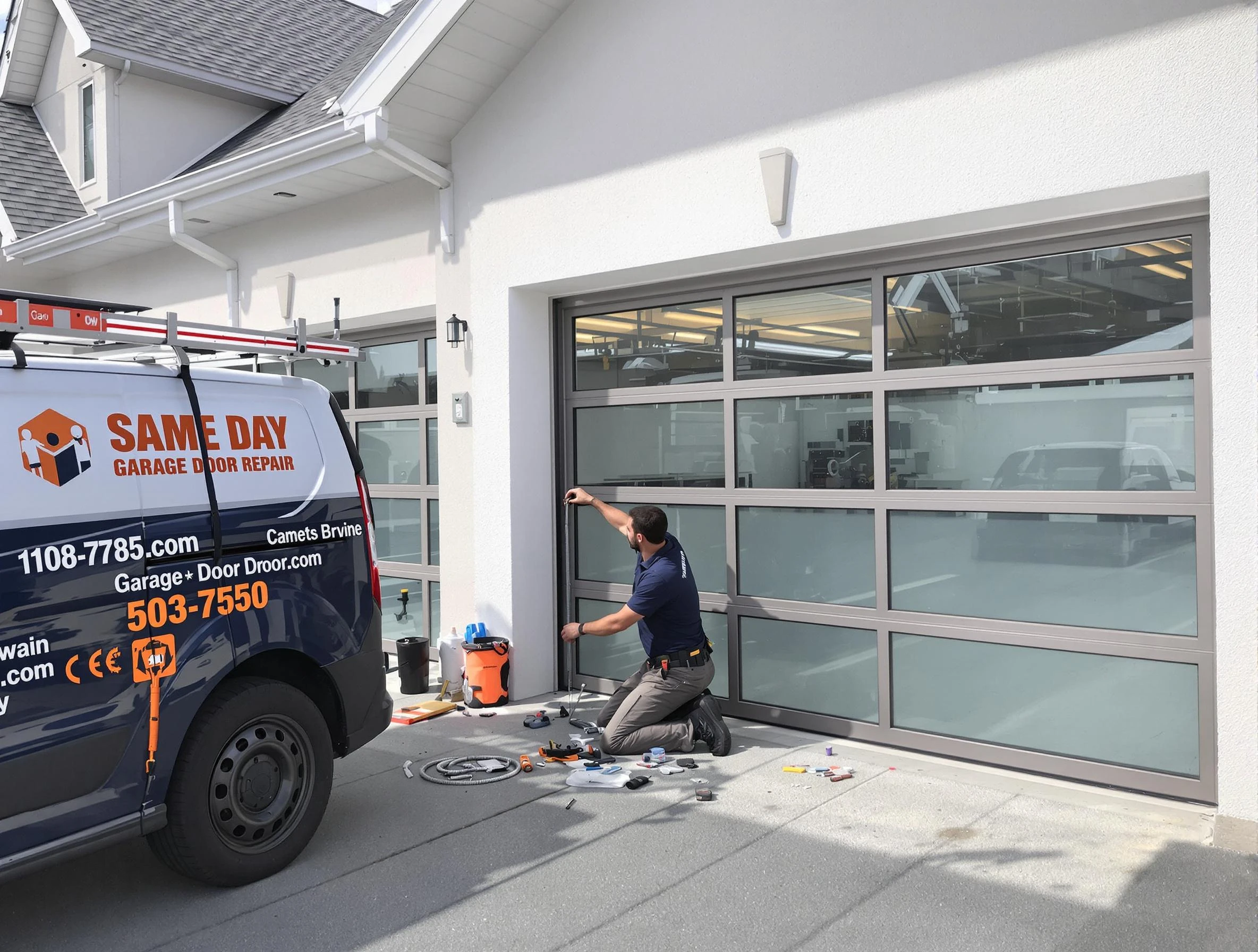 Same-day garage door repair service by North Ogden Garage Door Repair in North Ogden